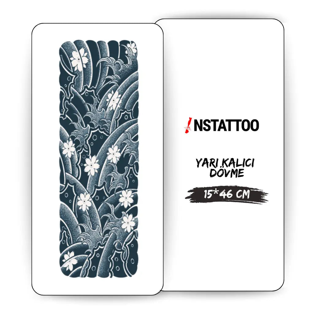 (Full Arm Sleeve) Thalassia - Semi-Permanent Tattoo