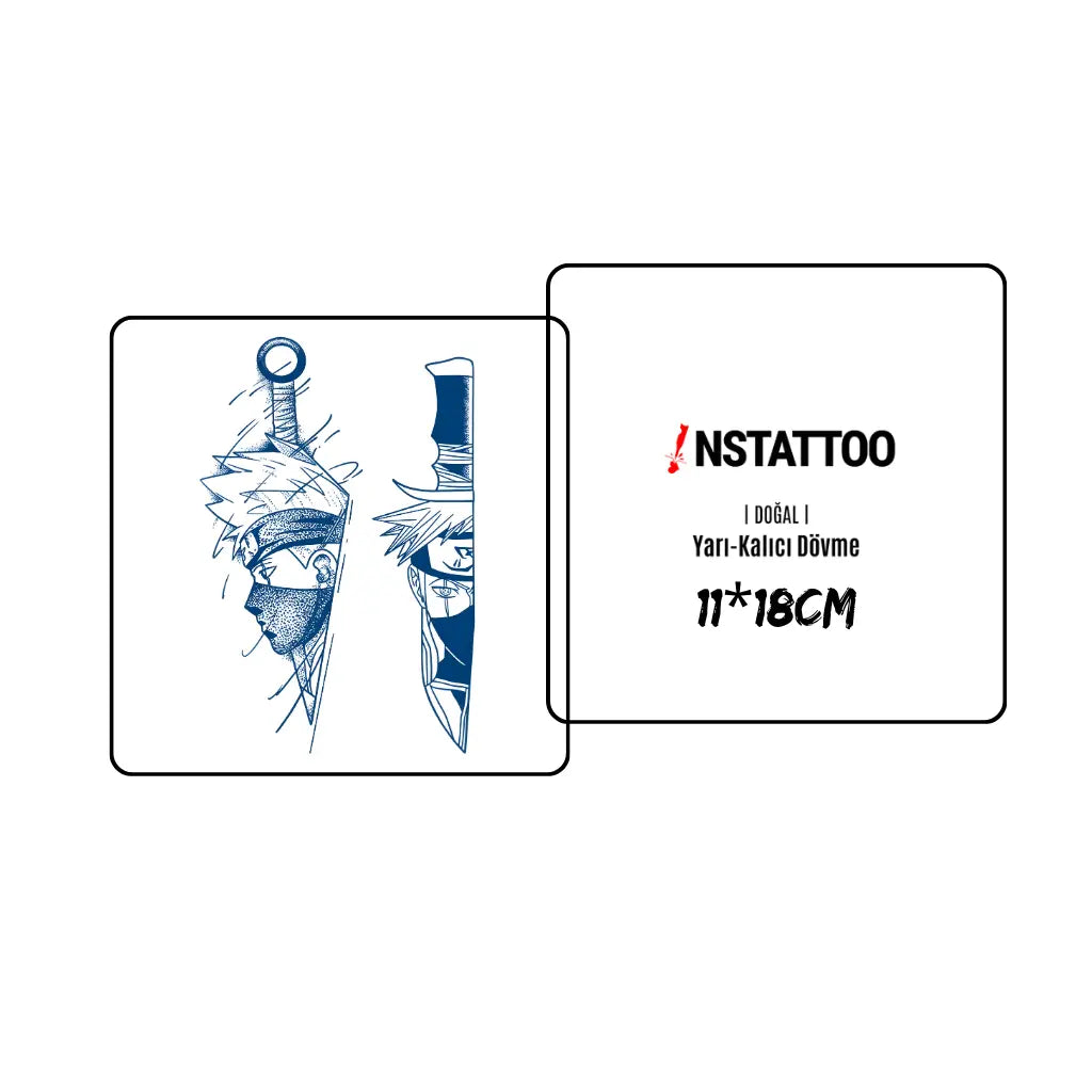(NRT) Kakashi - Semi-Permanent Tattoo