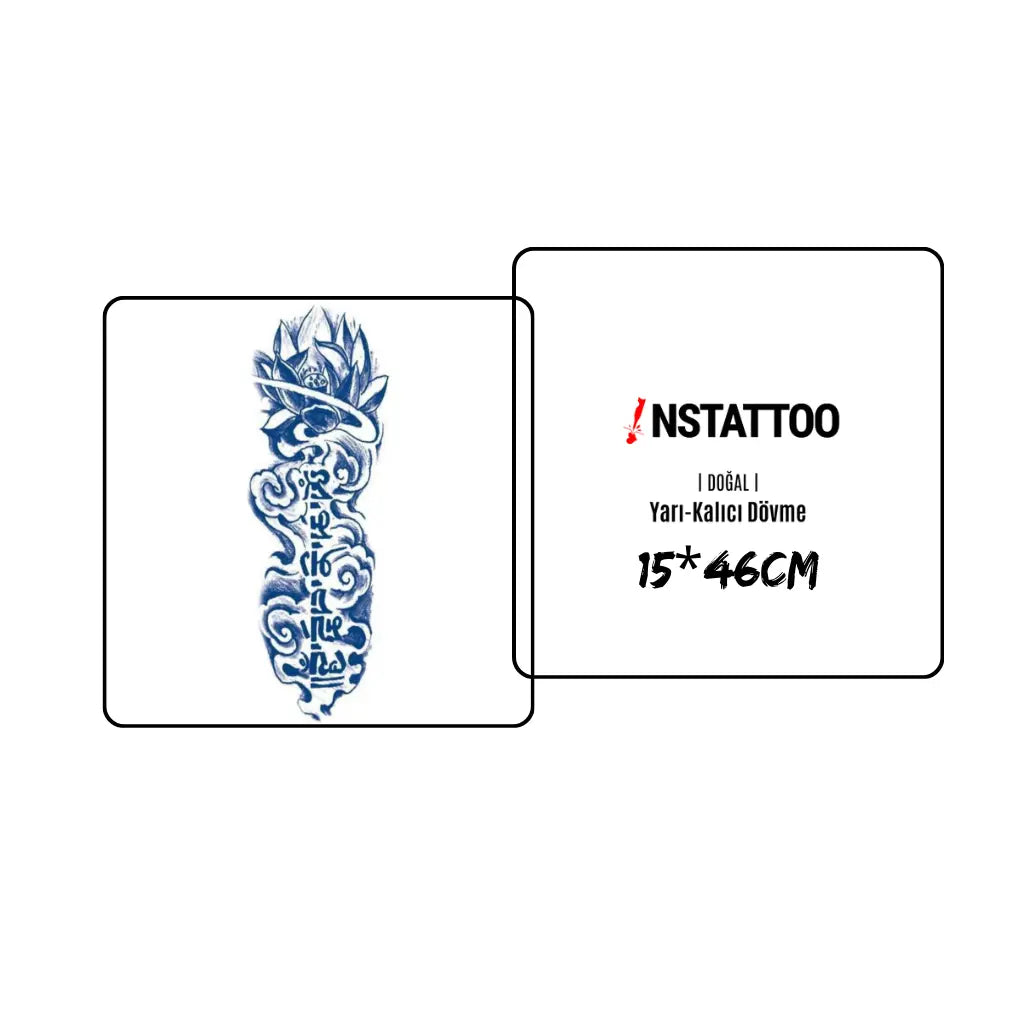 (Full Sleeve) Thorn - Semi-Permanent Tattoo