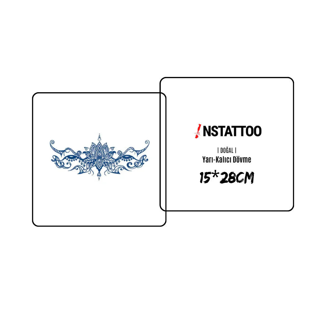 Oriental -Semi-Permanent Tattoo