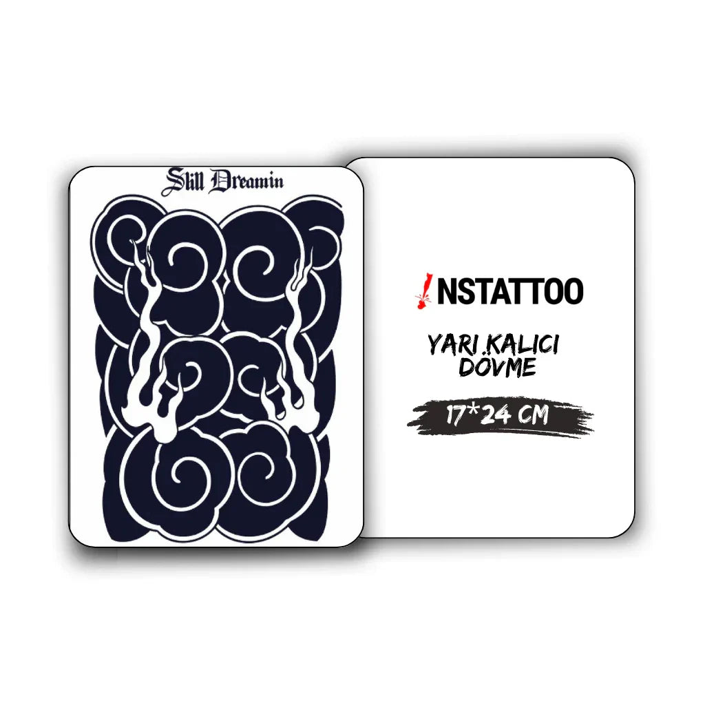 (Half Arm Sleeve) Dreamy - Semi-Permanent Tattoo