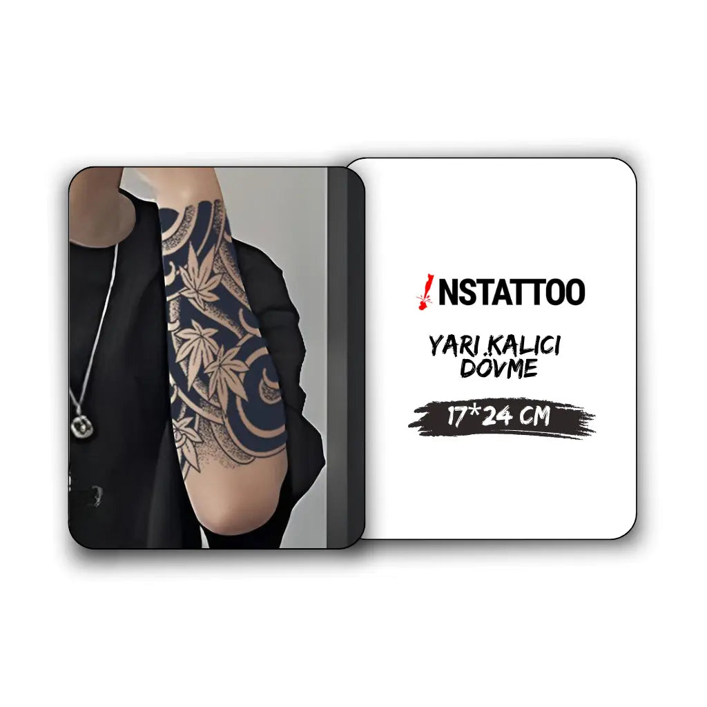 (Half Arm Sleeve) Verdant - Semi-Permanent Tattoo