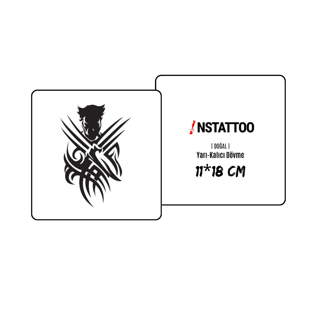 Wolveride - Semi-Permanent Tattoo