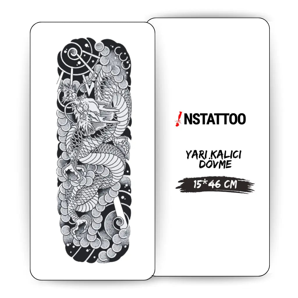 (Full Arm Sleeve) Ouranos - Semi-Permanent Tattoo