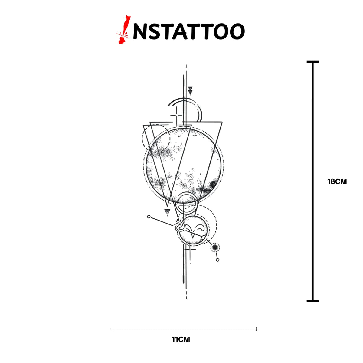 Galactic - Semi-Permanent Tattoo