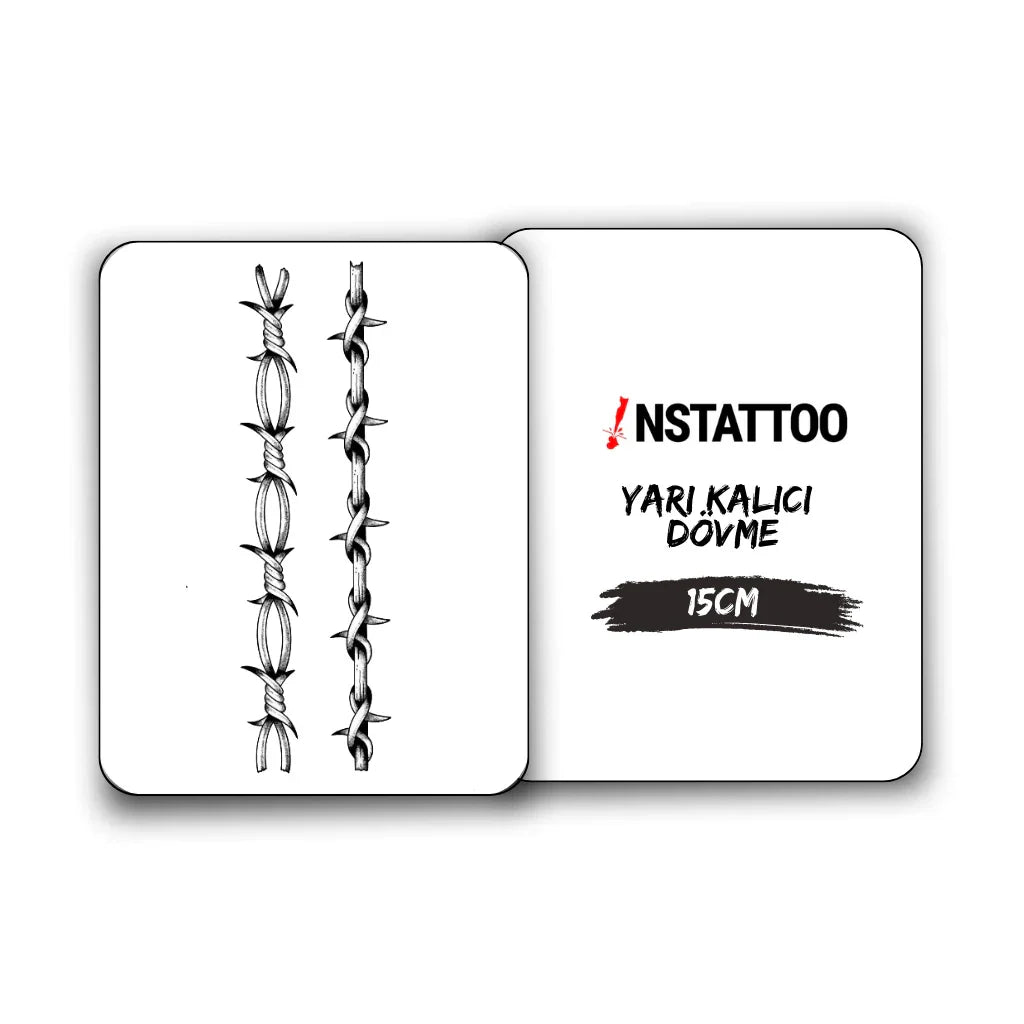 Spike - Semi-Permanent Tattoo