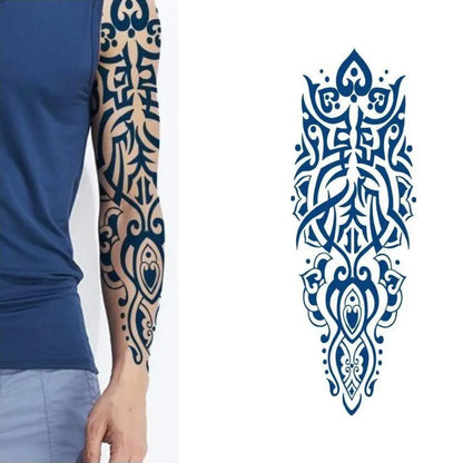 (Full Sleeve) Blood Art - Semi-Permanent Tattoo