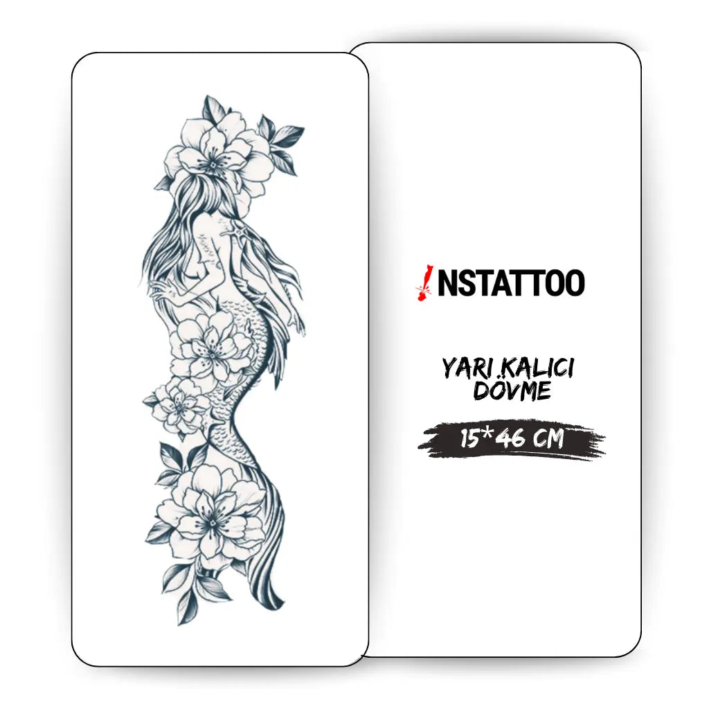 (Full Arm Sleeve) Naia - Semi-Permanent Tattoo