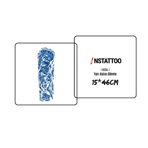 (Full Sleeve) Tempt - Semi-Permanent Tattoo