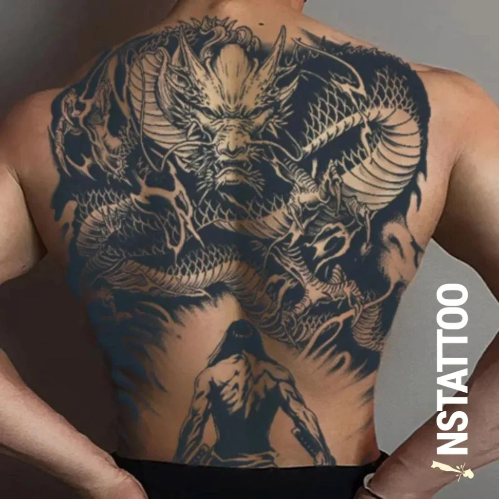 Oden's Battle - Semi-Permanent Tattoo