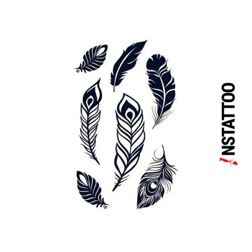 (7 Tattoo) Plumae - Semi-Permanent Tattoo