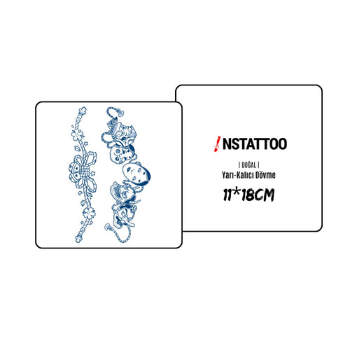 (2 Tattoo) Oni Chain - Semi-Permanent Tattoo