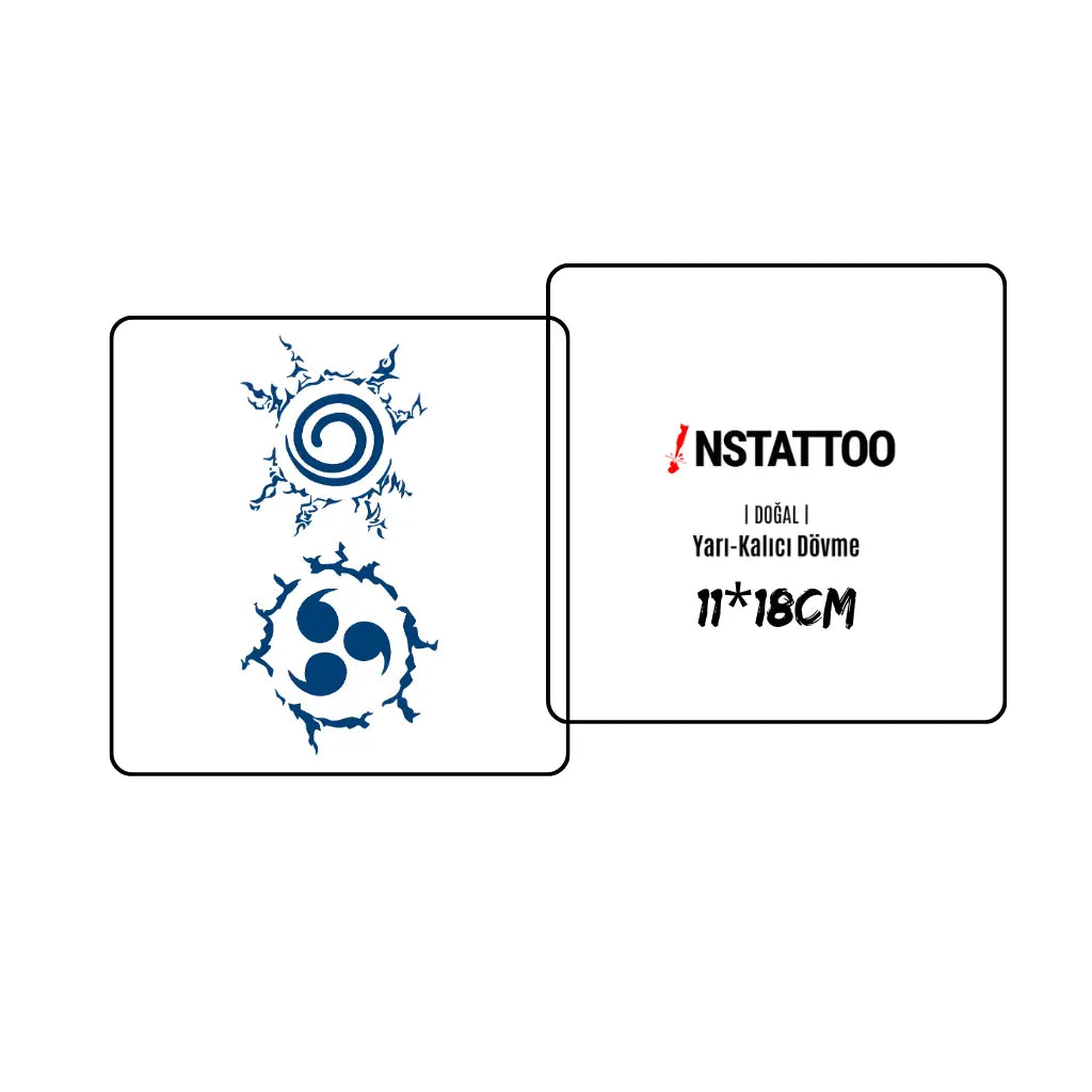 (NRT) Sharingan - Semi-Permanent Tattoo