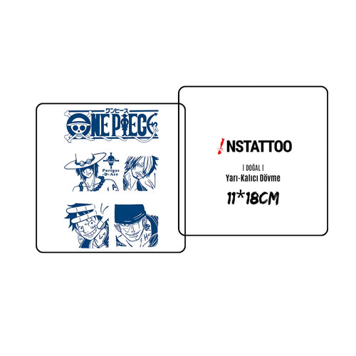 (OP) Monster Trio + Ace - Semi-Permanent Tattoo