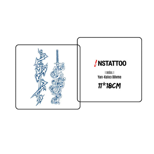 (DS) Zenitsu-Giyu - Semi-Permanent Tattoo