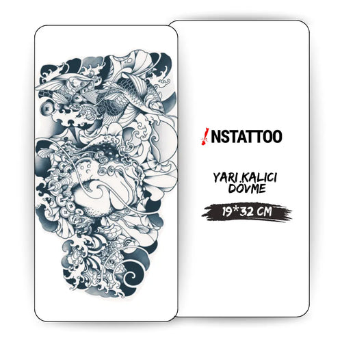 (Chest-Arm-Sleeve) Fortuna - Semi-Permanent Tattoo