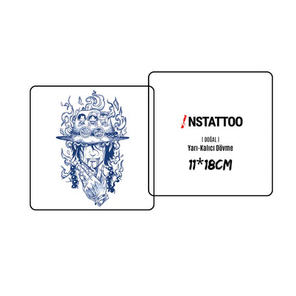 (OP) Brothers - ACE-Sabo-Luffy - Semi-Permanent Tattoo