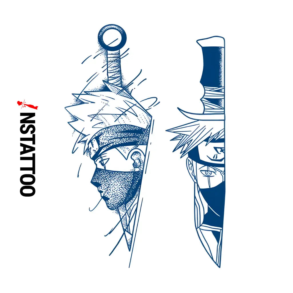 (NRT) Kakashi - Semi-Permanent Tattoo