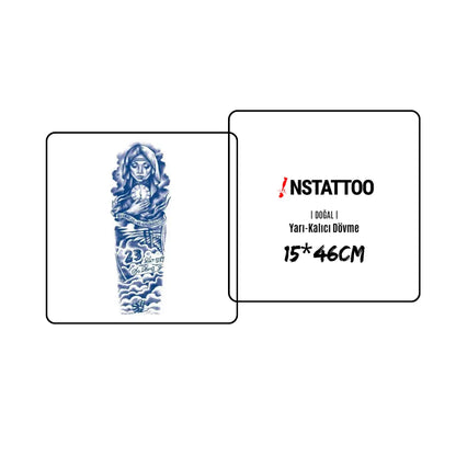 (Full Sleeve) Blessing - Semi-Permanent Tattoo