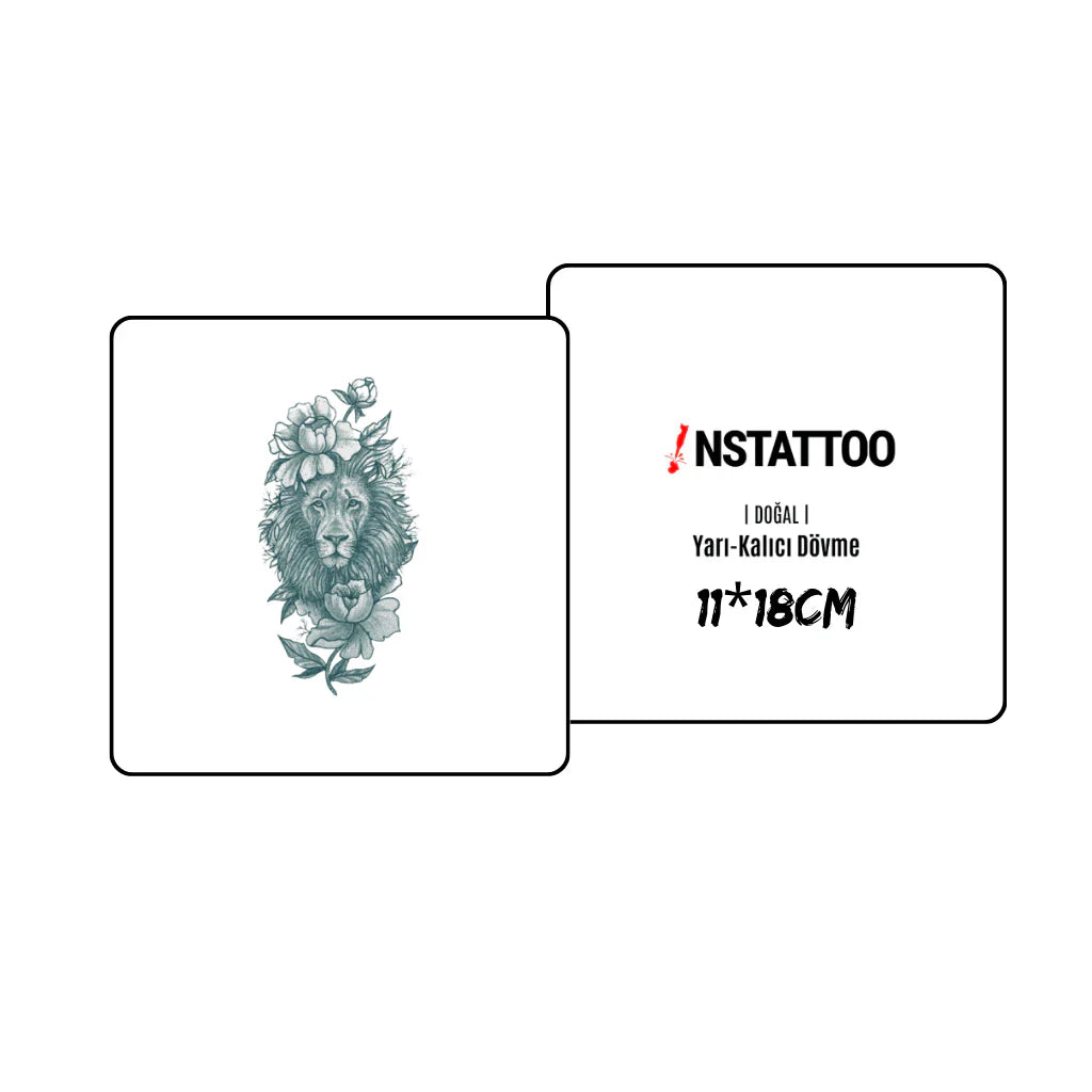 Mufasa - Semi-Permanent Tattoo