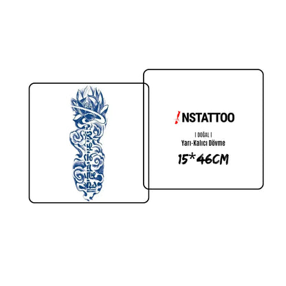 (Full Sleeve) Thorn - Semi-Permanent Tattoo