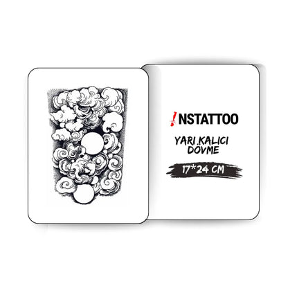 (Half Arm Sleeve) Cloud - Semi-Permanent Tattoo