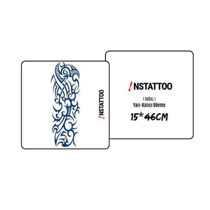 (Full Sleeve) GOAT -Semi-Permanent Tattoo