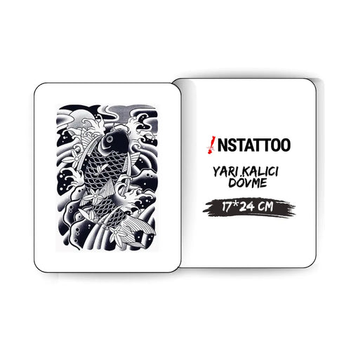 (Half Arm Sleeve) Kagura - Semi-Permanent Tattoo