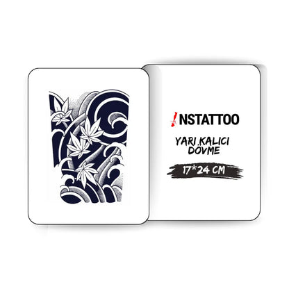 (Half Arm Sleeve) Verdant - Semi-Permanent Tattoo