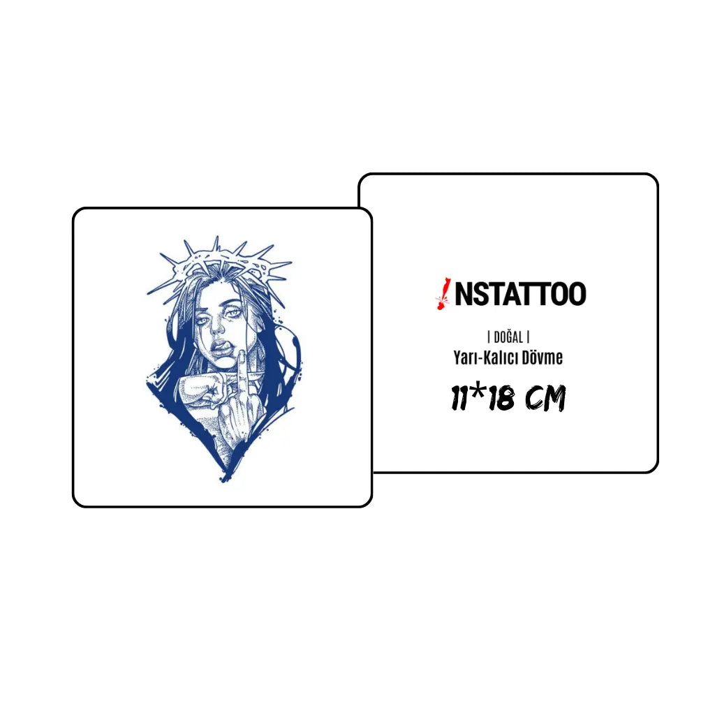 Queen - Semi-Permanent Tattoo