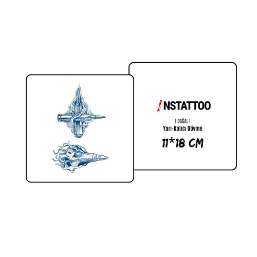 Bullet - Semi-Permanent Tattoo