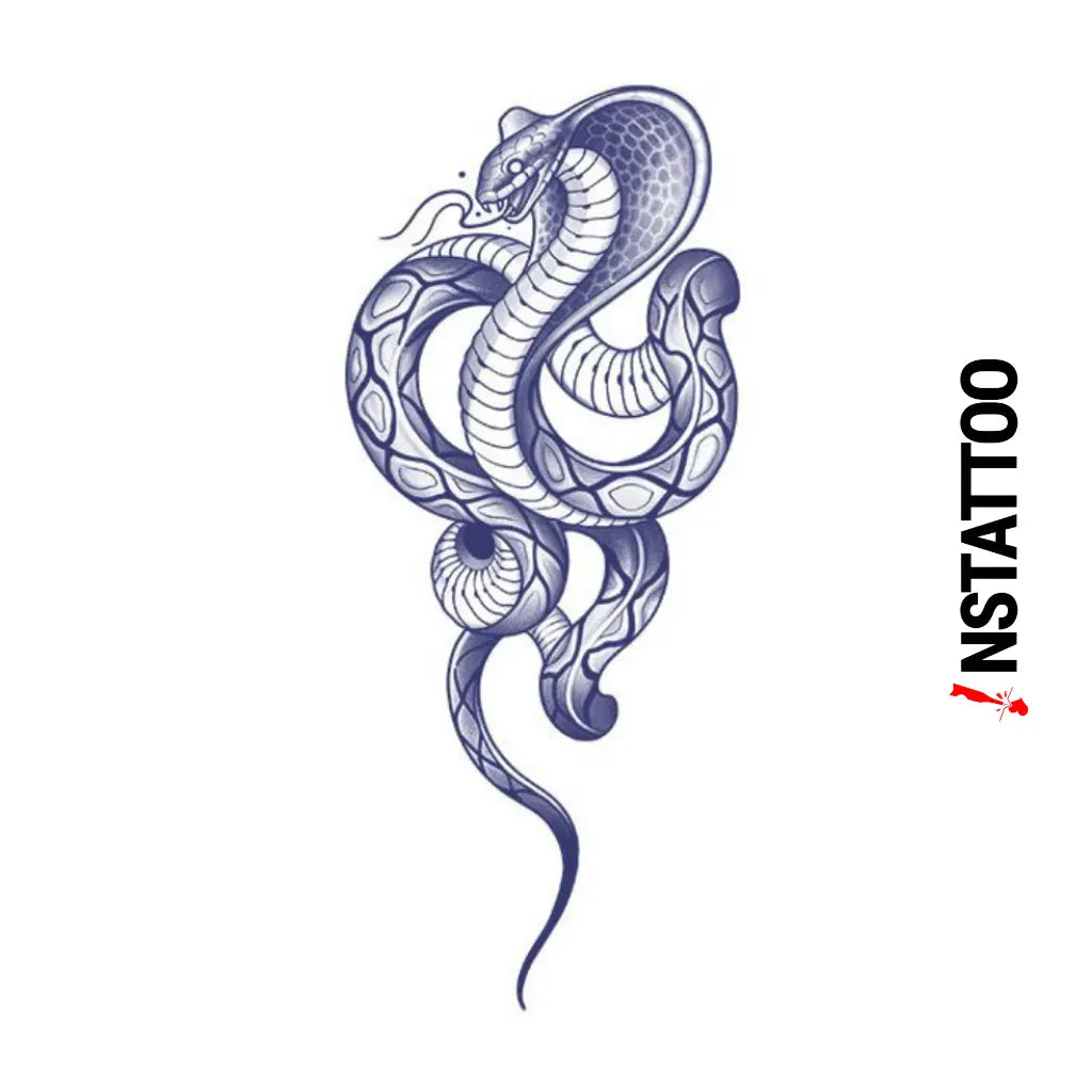 Piton -Semi-Permanent Tattoo