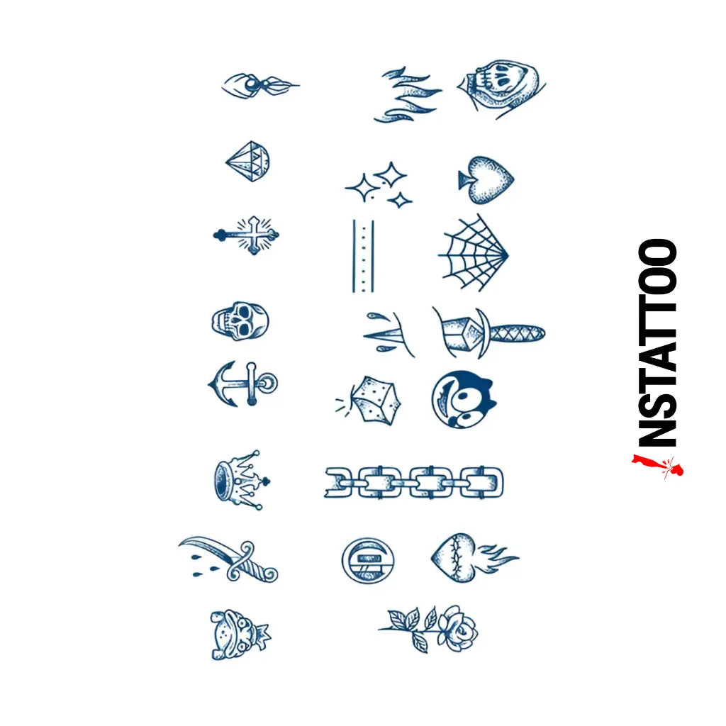 Cavaza Finger Tattoo - Semi-Permanent Tattoo