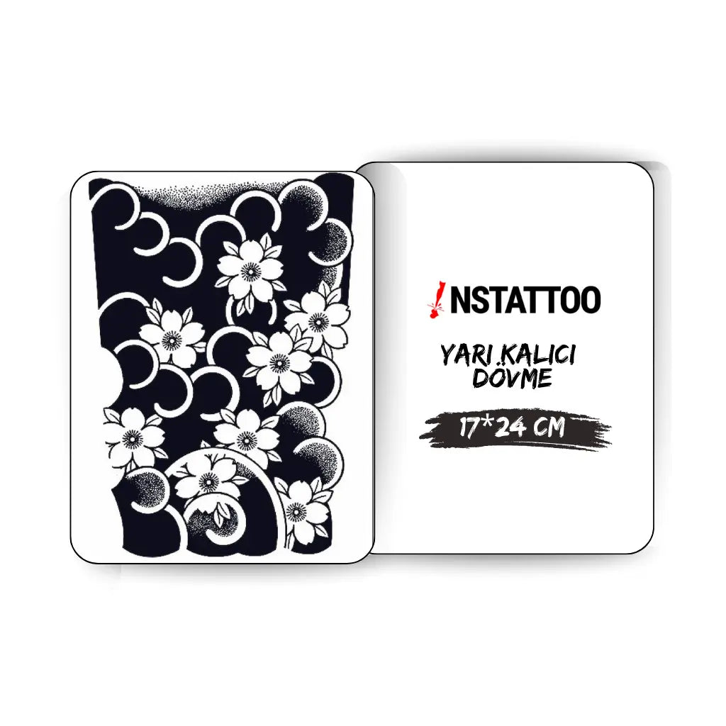 (Half Arm Sleeve) Selene - Semi-Permanent Tattoo