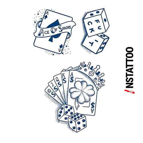 Gamble - Semi-Permanent Tattoo