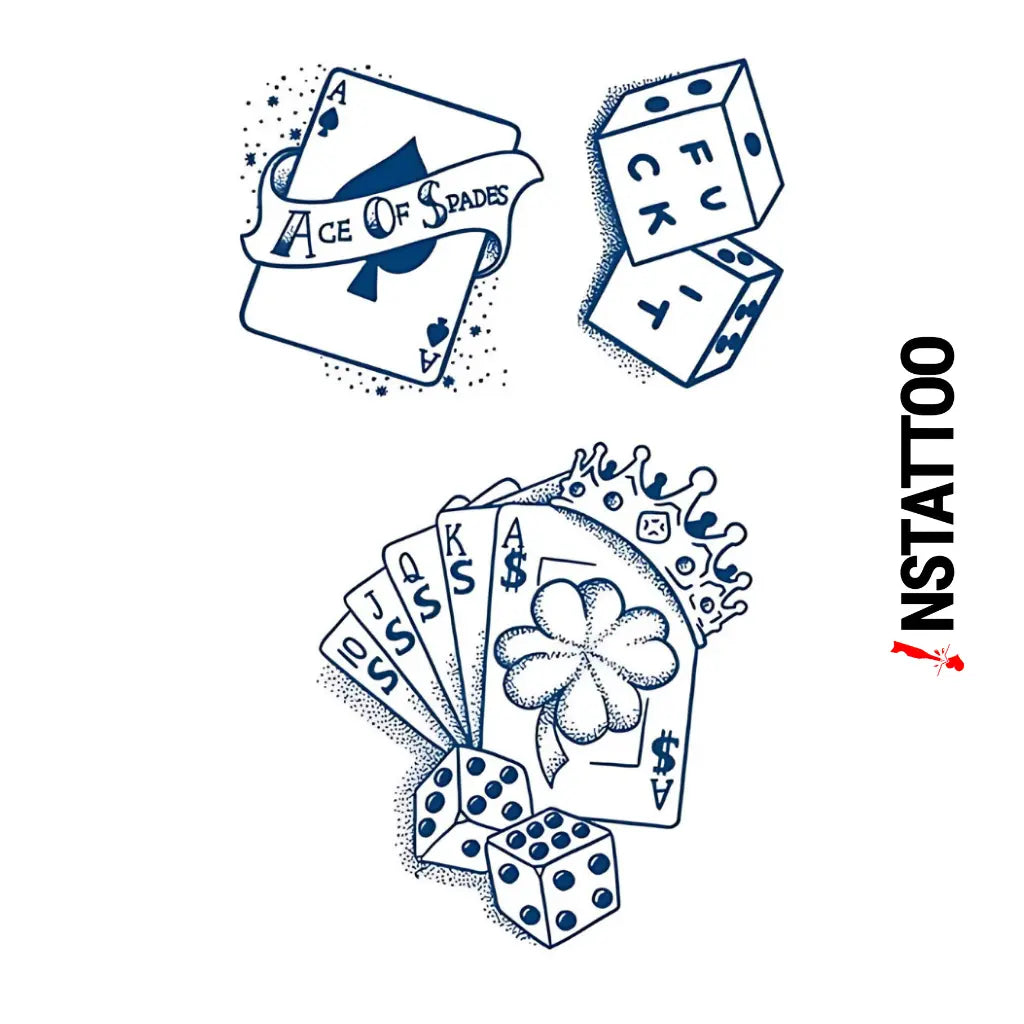 Gamble - Semi-Permanent Tattoo