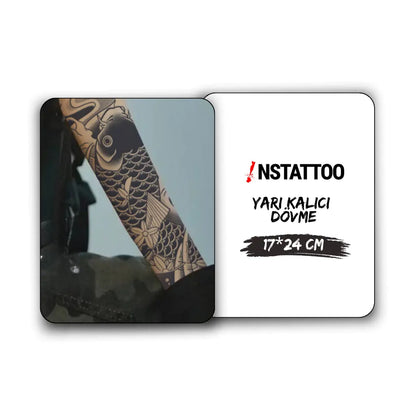 (Half Arm Sleeve) Kagura - Semi-Permanent Tattoo