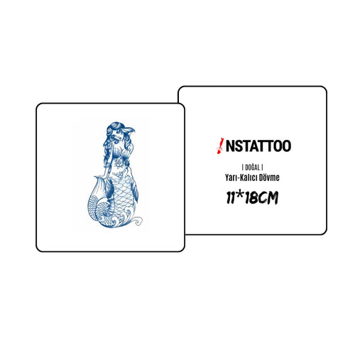 Siren - Semi-Permanent Tattoo