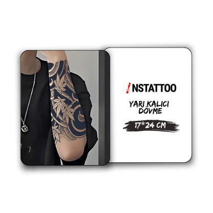 (Half Arm Sleeve) Verdant - Semi-Permanent Tattoo