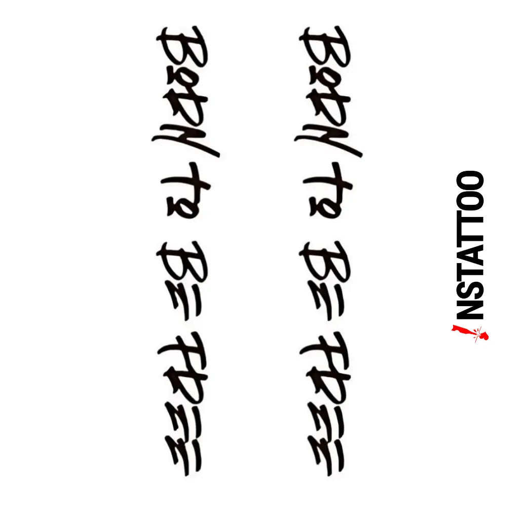 B2BFREE -Semi-Permanent Tattoo