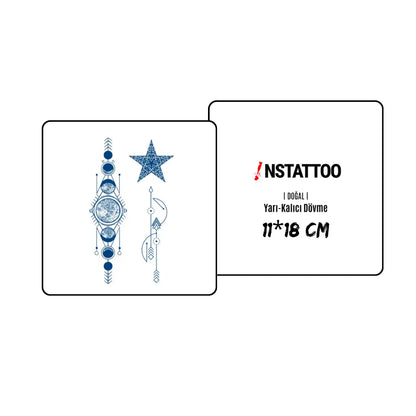 (3 Tattoo) Stellar -Semi-Permanent Tattoo