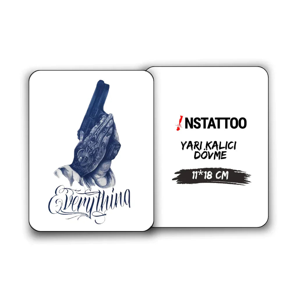 Pray - Semi-Permanent Tattoo