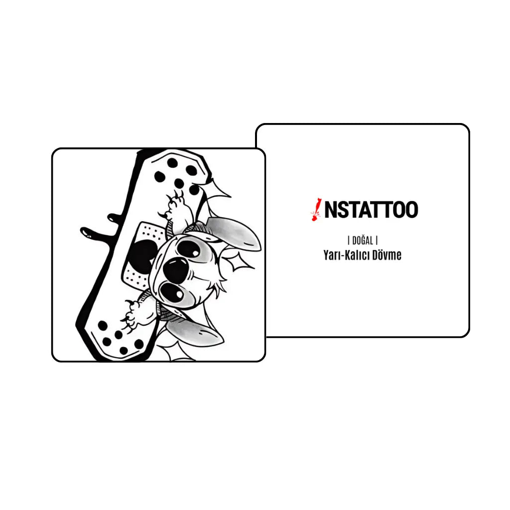 Stitch Bant - Semi-Permanent Tattoo - instattoo