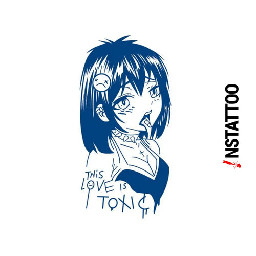 Toxic -Semi-Permanent Tattoo