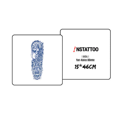 (Full Sleeve) Timeless - Semi-Permanent Tattoo