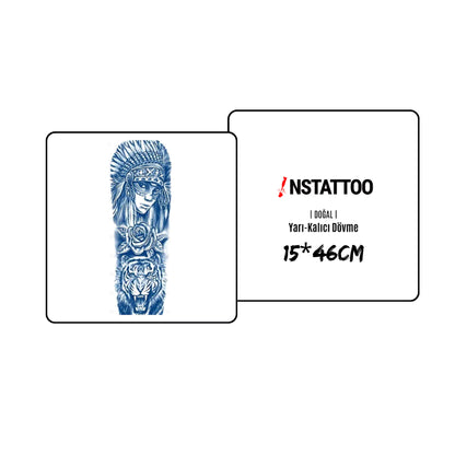 (Full Sleeve) Injuan - Semi-Permanent Tattoo