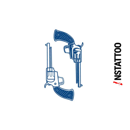 Revolver - Semi-Permanent Tattoo