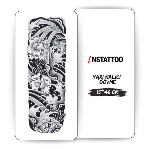 (Full Arm Sleeve) Maelstra - Semi-Permanent Tattoo