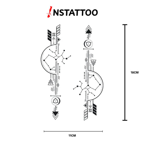 Arrow - Semi-Permanent Tattoo