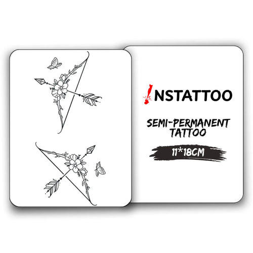 Bow  -Semi-Permanent Tattoo